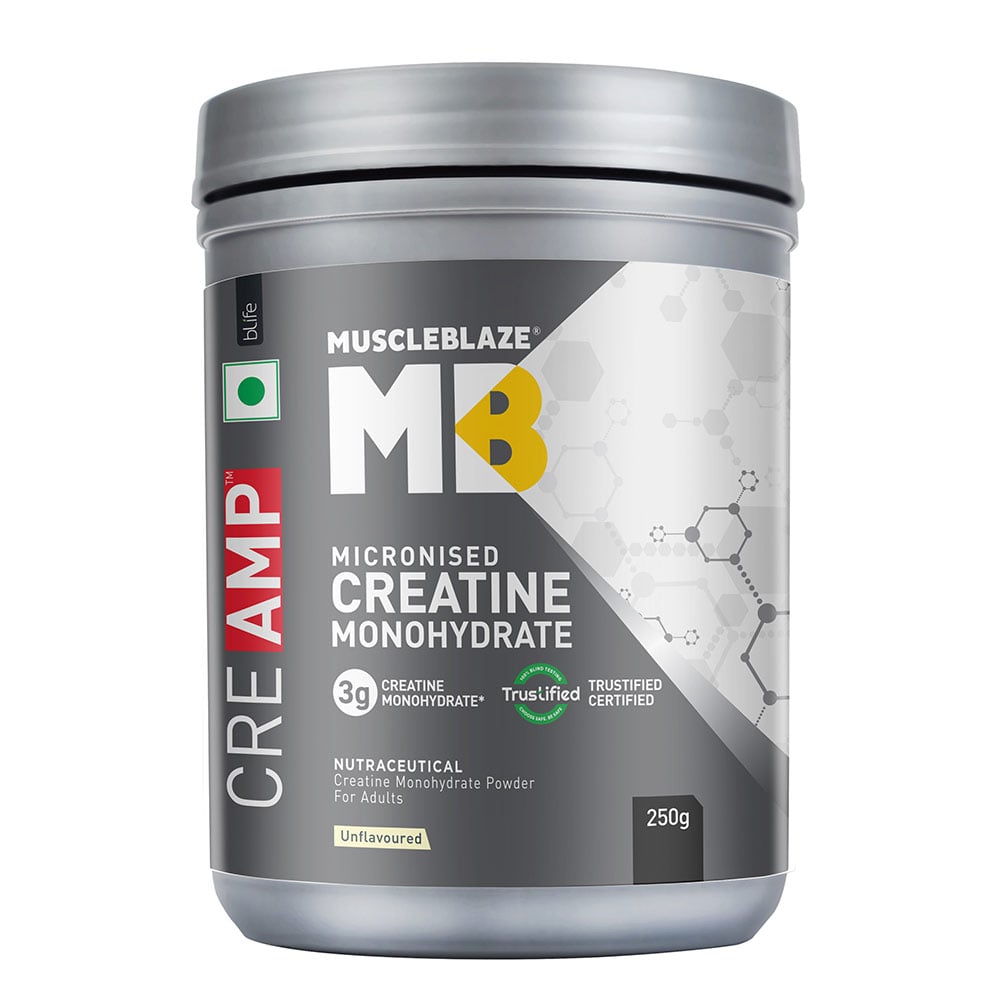 MuscleBlaze Creatine Monohydrate CreAmp 250gm